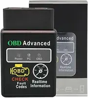 OBD, Car Code Reader, OBD2 Scanner Tool, Wireless Auto Diagnostic, Quick Scan Function Real-Time Diagnostics, Black, for Instant and Reliable Troubleshooting