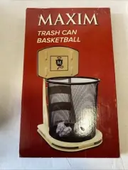 Maxim Trash Can Basketball Base and Backboard - NIB