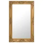 NNEVL Wall Mirror Baroque Style 50x80 cm Gold