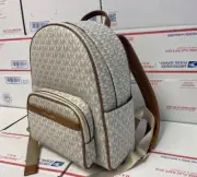 $358 Michael Kors BEX MD Backpack Handbag Vanilla Designer MK Bag NEW