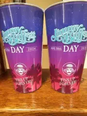 TWO PACK Jimmy Buffett day exclusive collectors cup IN HAND SHIPS FAST