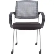 RAPIDLINE ZOOM MESH BACK TRAINING CHAIR Medium Back Grey