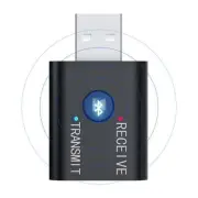 2 in1 USB Bluetooth 5.0 Audio Transmitter Receiver Adapter For MP3/CD player g