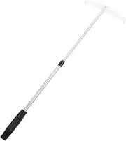 BRIGHTFUFU Telescopic Poker Chip Collector Poker Chip Rake Comfortable Handle Games Accessory