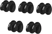 BESPORTBLE 5sets Timer Switch Knob Oven The Switch Grill Gas Burner Knob Gas Control Switch Knob Plastic Stove Knob Washer Range Control Knobs Plastic Grill Control Knob Abs Black 2pcs*5