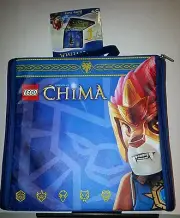 Lego Brand Legends of Chima Blue Zipbin Battle Case Ages 5+