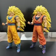 Super Saiyan 3 Goku Action Figure - 30cm PVC Statue, Perfect for Display or Play
