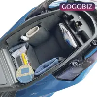 在飛比找momo購物網優惠-【GOGOBIZ】KYMCO KRV 180 機車置物袋 機