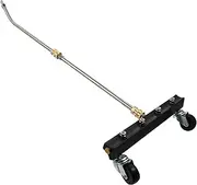 TOGEVAL Quick Release High Pressure Chassis Cleaner Brush Durable Car with Roller Wheels for Underbody Washing for Suvs Trucks and Commercial Vehicles