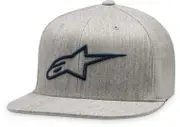 Alpinestars Ageless Flat Cap, grey, Size S M for Men