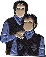 [Pinstant] Step Brothers Stepbrothers Comedy Movie 1.1" Enamel Pin Badge, 1.1 Inches, Enamel, enamel