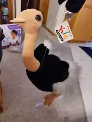 Folkmanis Ostrich Puppet Brand New With Tags Plus Glove Marionettes Kids