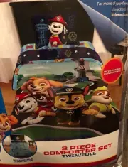 NICKELODEN Chase PAW PATROL 2 PIECE COMFORTER SET-TWIN/FULL-REVERSIBLE