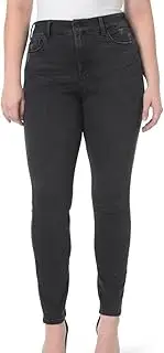 [NYDJ] Womens WARK1786 Plus Size Uplift Alina Legging Jeans in Future Fit Denim Jeans - Black