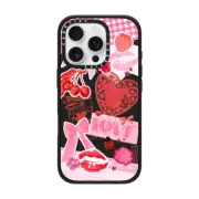 iPhone 16 Pro Impact Case MagSafe Compatible Transparent Junk Journal Stickers