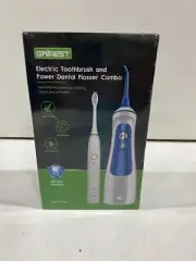 Grinest Electric Toothbrush and Power Dental Flosser Combo