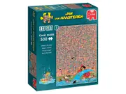 Jumbo Jan Van Haasteren Wheres is the Leak Jigsaw Puzzle 500pcs (JUM00031)