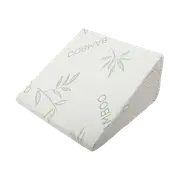 Cool Gel Memory Foam Bed Wedge Pillow Cushion Neck Back Support Sleep with Cover
