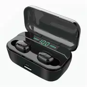 Bluetooth 5.0 Wireless Earphone Dual Display 3500Mah Smart Touch Stereo Sports Hifi Headset With Mic