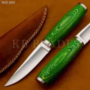 9.3" kb.blades Handmade D2 Tool Steel Fixed Blade Scandinavian / Puukko Knife