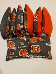 8 Cornhole Bag Set Corn Hole Cincinnati Bengals