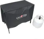 Gas ONE Two Burner Patio Cover Weather & Dust Resistance Cover for Majority of Double Burners