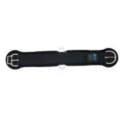 Black AIRFLEX STRAIGHT CINCH GIRTH w/ Roll Snug 2 Roller buckle design 6 SIZES!