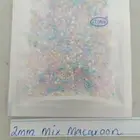 1000pcs tiny 2mm Multicolour Macaroon Mix Glass Seed Tube Beads AUS P