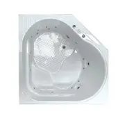 Barda 1480*1480*500mm Gloss White Acrylic 17 Jets Drop in Spa Bath Tub