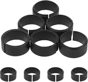 GANAZONO 10Pcs Hub Center Ring Set for Truck and Bus Wheel Hub Positioning Rings for Accurate Tire Alignment Durable Construction for Reliable Performance and Versatile Application
