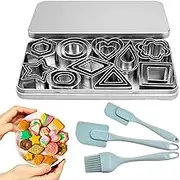 Baking Molds | 30X Donut Mold | Dishwasher Safe Dessert Moulds Stainless Steel Pastry Maker for Bakery Snack Home Kitchen Gatherings School Wedding Birthday Festival