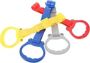 VANZACK 4PCS Adjustable Pull Up Rings Walking Assistant Circles for Playpen Support Lightweight Easy to Install for Indoor Motor Skill Development