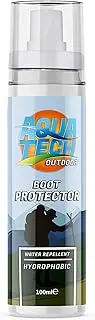 [AquaTech] Aqua Tech Shoe Boot Protector Waterproofing Spray | Liquid and Stain Repellent | for Wet Weather and Hiking Garments-100ml, 100ml