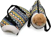 BUGUUYO Portable Cat Dog Carrier Backpack Pet Storage Bag Cat Carrier Bag Warm Outdoor Pet Accessory Size l