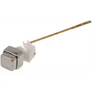 Proplus 191019 Push Button Tank Lever, Side Mount Chrome