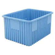 Metro TB93120BAS Static Dissipative Polypropylene Tote, Blue, 22.5" x 17.5" x 1
