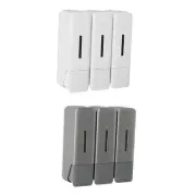 Wall Mounted Soap Dispenser Shampoo Dispenser Manual Press Type Refillable