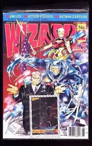 WIZARD MAGAZINE #12 STILL SEALED! HIGH GRADE! JIM LEE COVER!