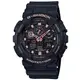 CASIO G-SHOCK GA-100GBX-1A4 雙顯電子錶(黑X玫瑰金)