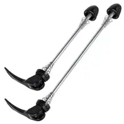 CyclingDeal - Front 112mm Rear 148.5mm - Mountain Bike Bicycle Quick Release Skewers - Axles Set Replacement - QR Lever Set For Wheel Hub