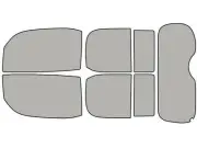 Rtint for Nissan Cube 2009-2014 Precut Window Tint Kit (20% Film VLT) (for: Nissan)