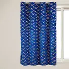 Window Curtain Breathable Privacy Geometric Pattern Blackout Curtain