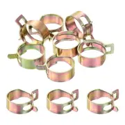 ID 25mm 1inch Fuel Line Hose Clips,Pipe Clamps,Spring Hose Clamp,10PCS