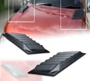 FRONT BONNET HOOD SCOOP VENT TRIM BLACK MITSUBISHI TRITON L200 MR 2019-20-21-22