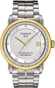[Tissot] MEN'S 41MM STEEL BRACELET & CASE AUTOMATIC ANALOG WATCH T0864082203600