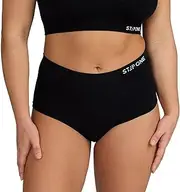 [STEP ONE] Smoothfit Boyleg Ladies Briefs. Ultra-Soft, Breathable Bamboo Moisture Wicking Underwear Women, Hypoallergenic Underwear for Women, Low Rise & Stretchy