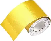 Aluminum Foil Tape 10m Roll Heat Insulation Wear Resistant Strong Adhesive Backing Multi-Purpose for HVAC Refrigerator Car Exhaust
