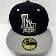 Dodgers Hat Cap New Era MLB Baseball World Series Team PU Leather Cloth