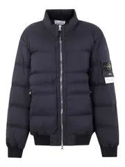 [Stone Island] Stone Island-Piumino Bomber Con Zip-Uomo L