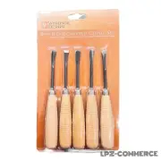Wood Carving Hand Chisel Set Kit 5 pc NEW/ US SELLER ‼️